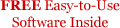 FREE Easy-to-Use Software Inside