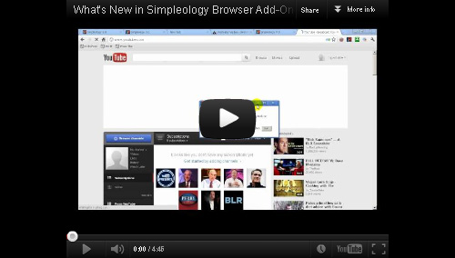 Video Demonstrating the Simpleology Browser Add-On - the end of Internet procrastination